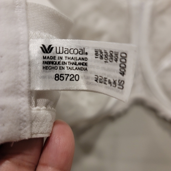 Wacoal Renaissance Rose Underwire Bra - Sz 40DDD US - Picture 5 of 8